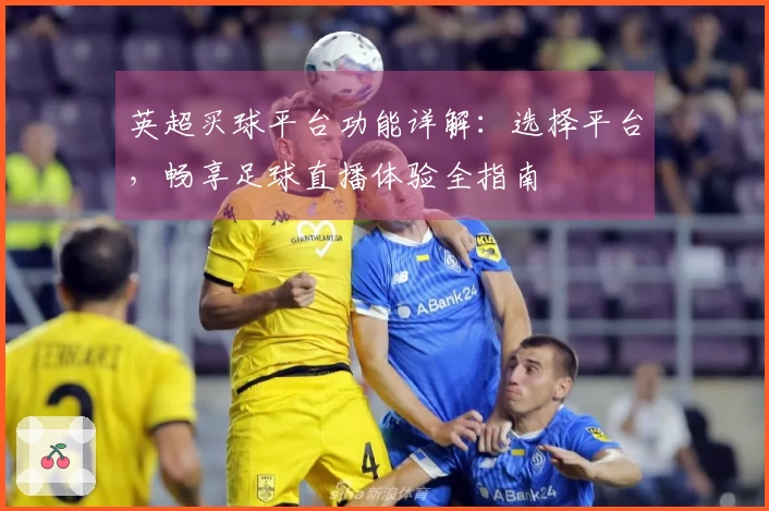 英超买球平台功能详解：选择平台，畅享足球直播体验全指南